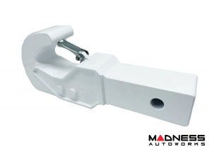 Ford Bronco Billet Recovery Hook - Royal Hitch Hook - Aluminum - White